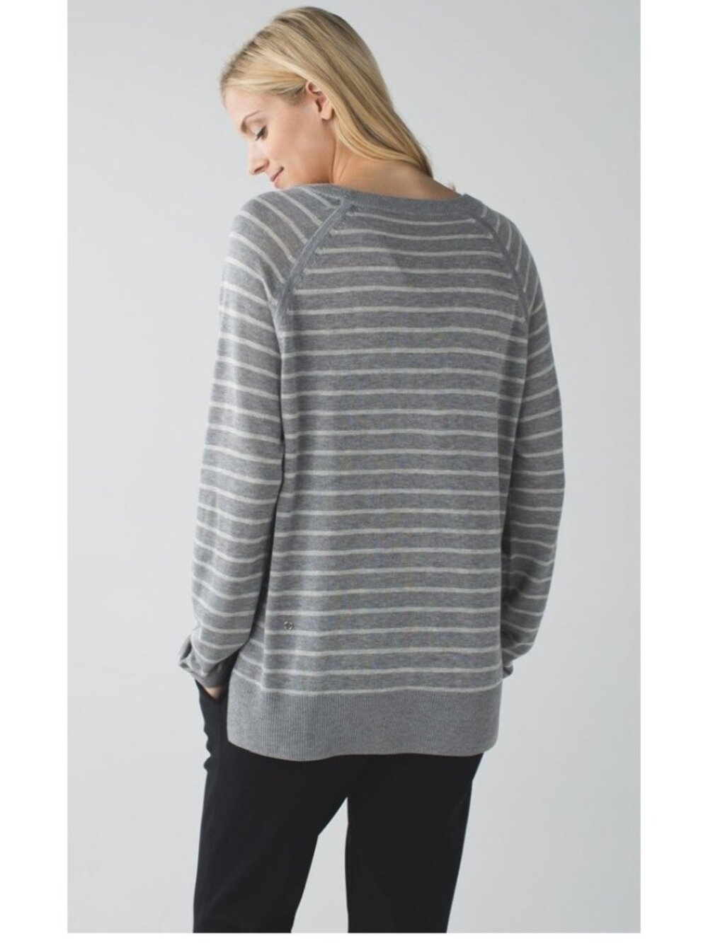Lululemon‎ Post Savasana Pullover Sweater Cashmere Blend Womens XLarge